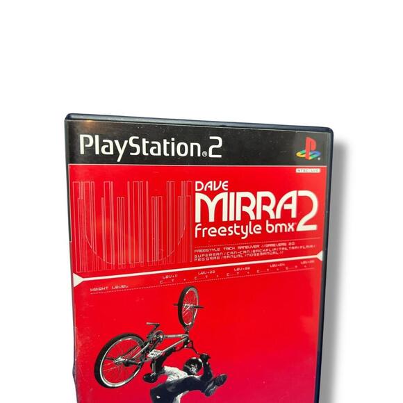 Dave Mirra Freestyle BMX 2 PS2 PlayStation 2 - Game & Case - Picture 2 of 8